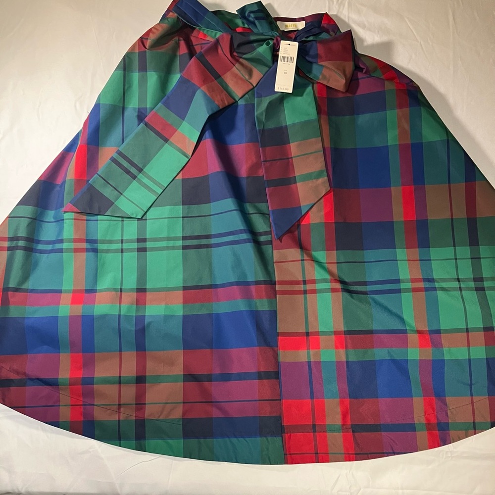 👗Maeve by Anthropologie Plaid A-Line Skirt